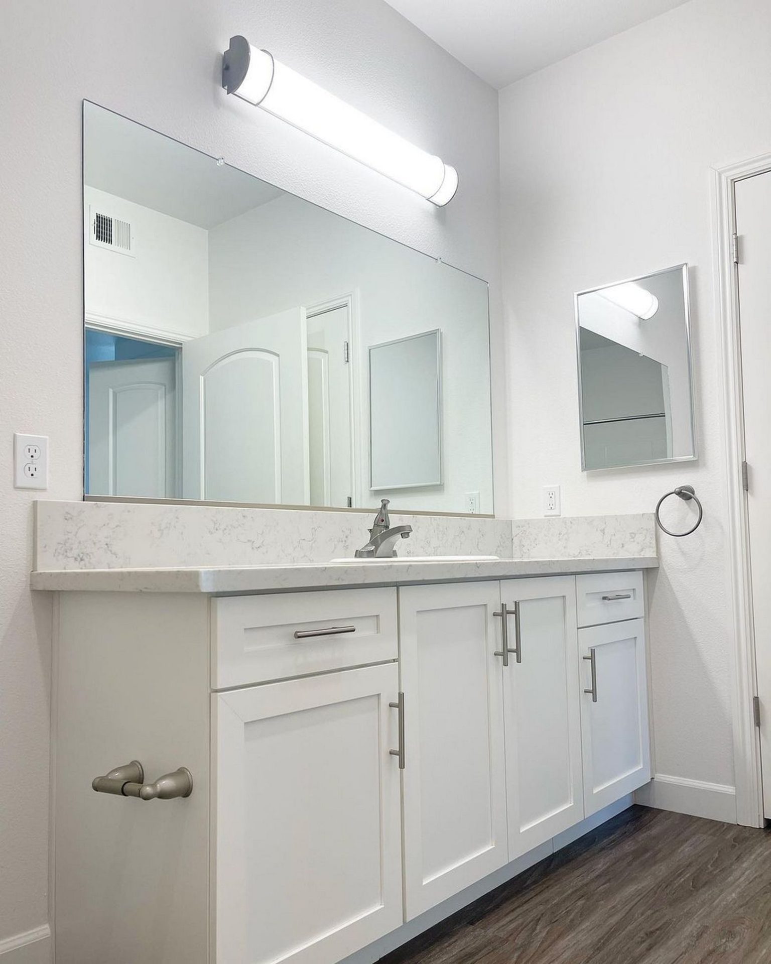 Example of Bathroom Cabinets and Sink
