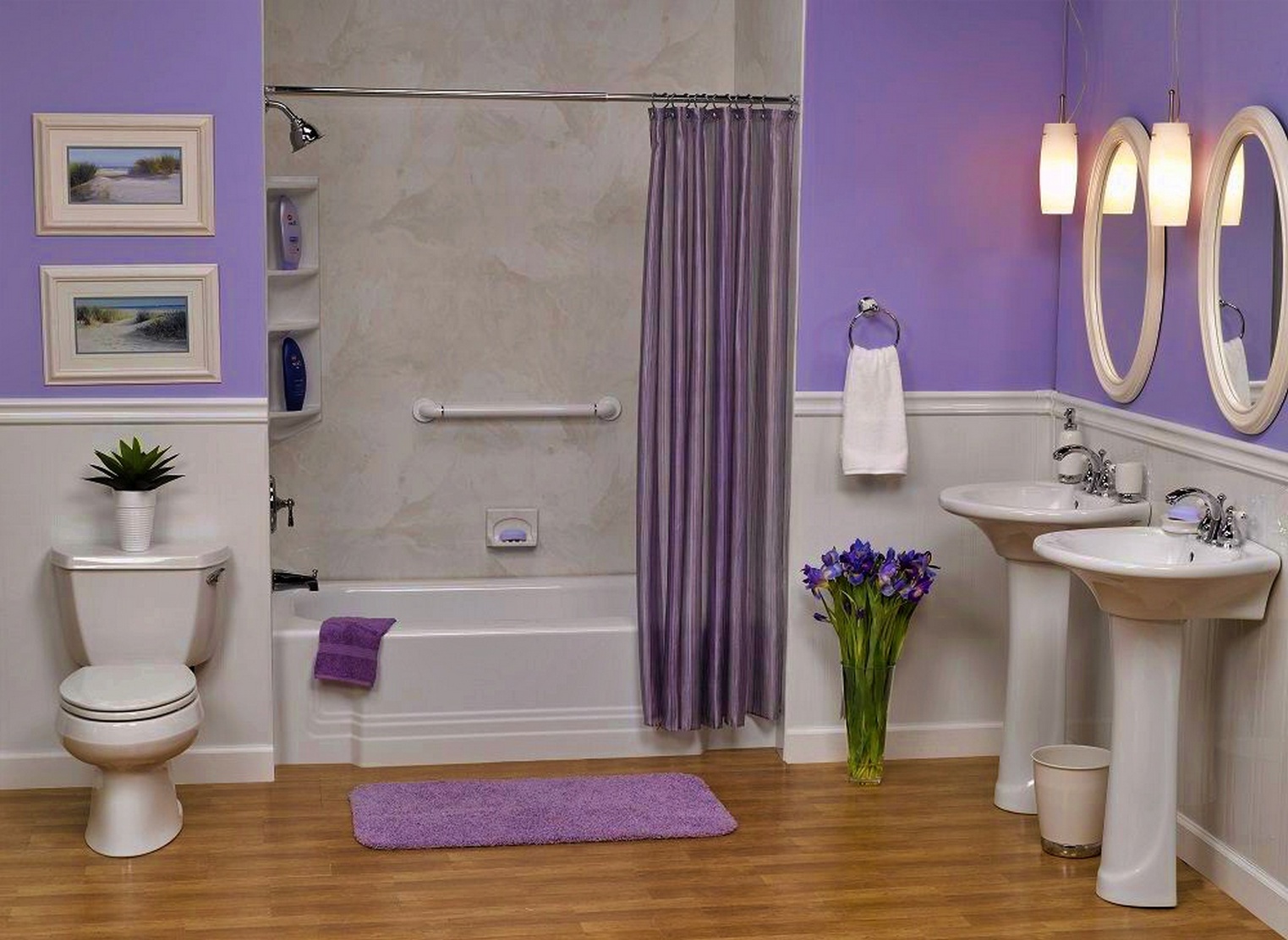 Essential Steps to Purple Bathroom Design Ideas