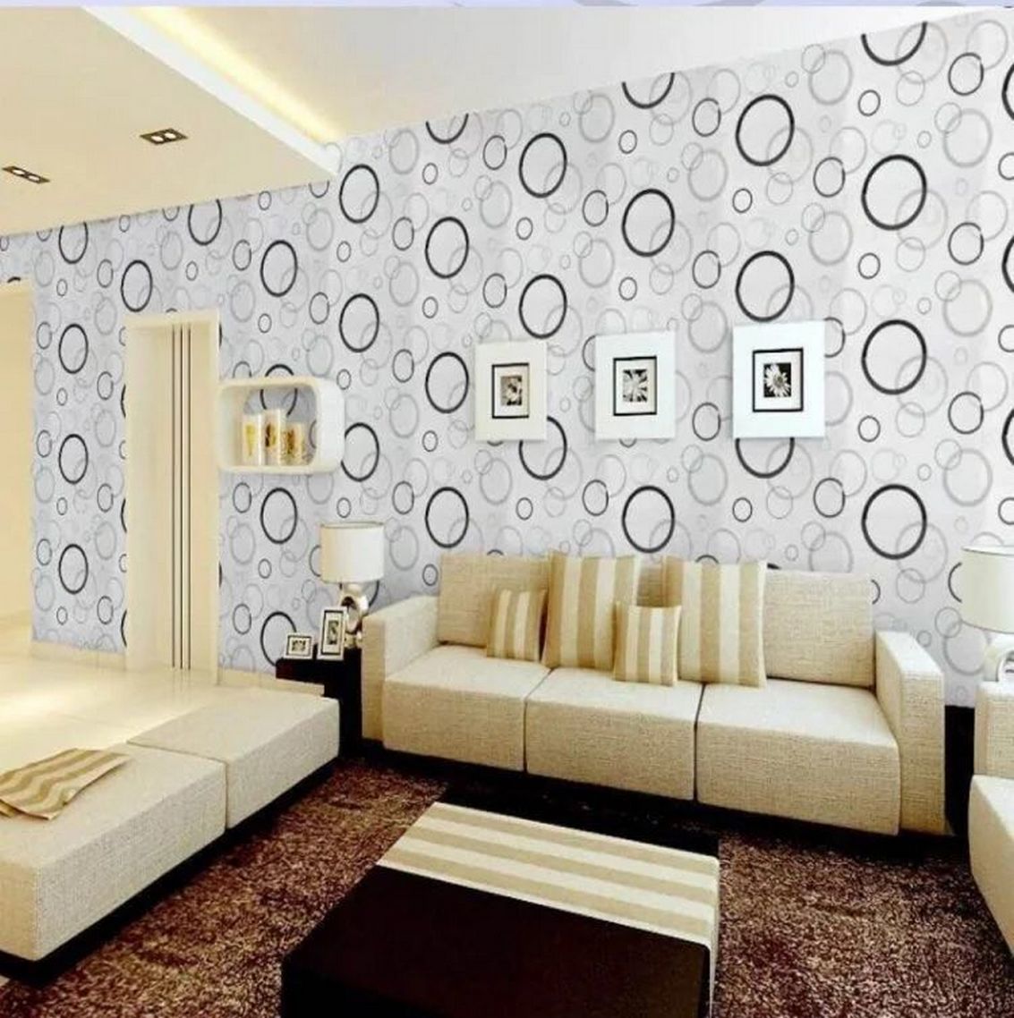 Creative Ways Wallpaper Ideas For Living Rooms