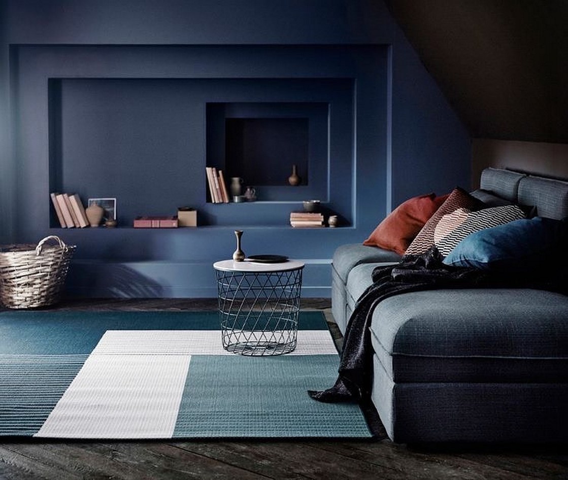 Most Popular Ways to Sea Blue Living Room Design Ideas